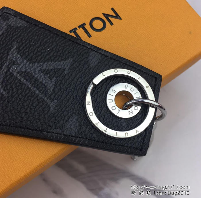 路易威登LV 頂級原單 M67916黑花 ENCHAPPES 鑰匙扣 刻有路易威登品牌標識  ydh1045